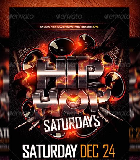 Hip Hop Flyer Templates