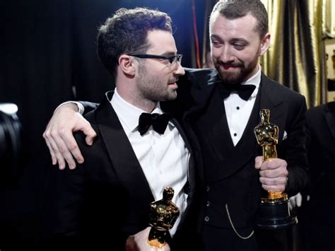 Sam Smith Has An Emotional Win At The Oscars | Look