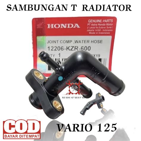 SAMBUNGAN PIPA RADIATOR HONDA VARIO 125 150 OLD NEW PIPA T SELANG