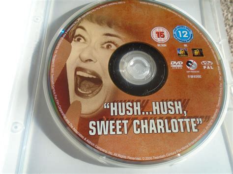 Hush Hush Sweet Charlotte Dvd 2006 Starring Bette Davis 5039036024570 Ebay