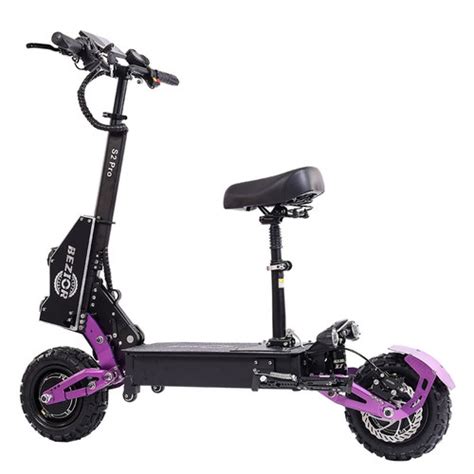 Bezior S Pro Electric Scooter Inch Ah Km H W Dual Motor