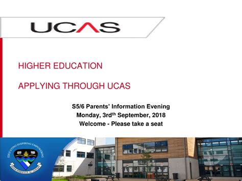 PPT HIGHER EDUCATION APPLYING THROUGH UCAS PowerPoint Presentation