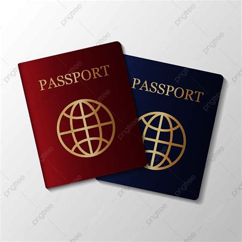 Passport Vector Hd Png Images International Passport On White Background White Cover