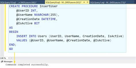 How To Execute Stored Procedure For Insert In Sql Server Sql Server