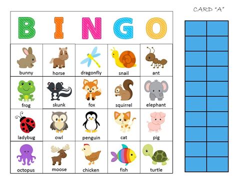 Pet Bingo Printable - Printable Word Searches