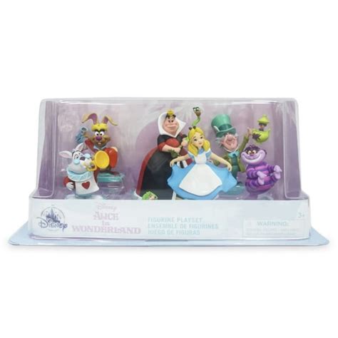 Brand New - Disney Store -Alice in Wonderland Figure Play Set-6 ...