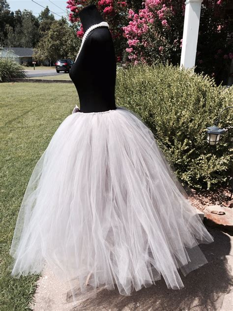 Silver Bridal Tutu Maternity Tutu Adult Tutu Skirt Adult Etsy