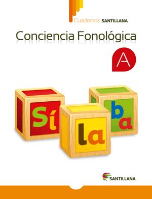 CUADERNO DE CONCIENCIA FONOLÓGICA A PRE KÍNDER SANTILLANA ESCOLAR