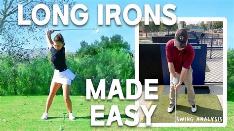 Easiest Way To Hit Long Irons Swing Analysis Youtube