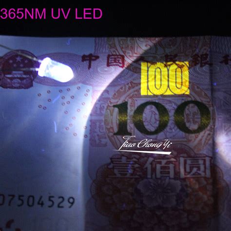 Mm Mm Light Emitting Diode Round Ultra Violet Led Uv Light Nm