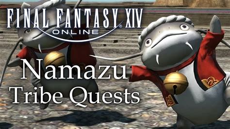 All Namazu Tribe Main Quests Cutscenes Final Fantasy Xiv