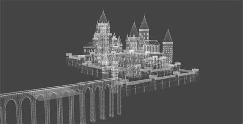 Stl File Castle・3d Printing Template To Download・cults