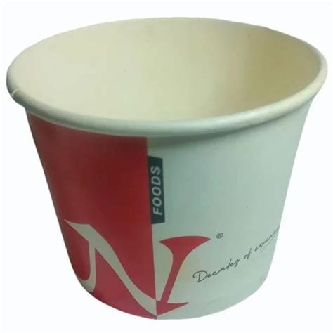 500 Ml Disposable Paper Food Containers At Rs 200piece In Greater Noida Id 2851227682330