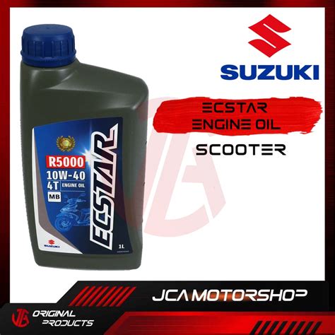 Suzuki Genuine Oil Ecstar Api Sl Mb W L Scooter Shopee Philippines