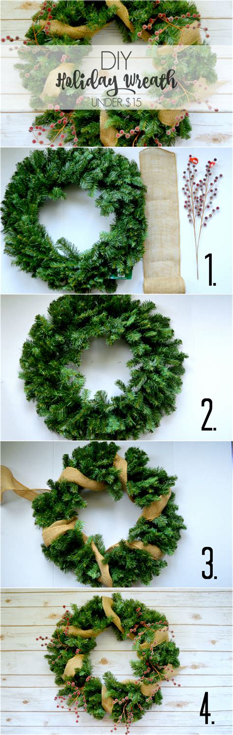 Diy Wreath Tutorial 1 Hey Trina