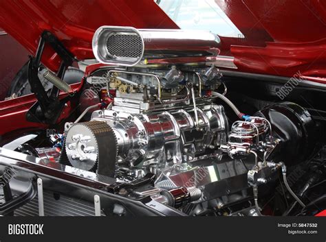 Hot Rod Engine Image & Photo (Free Trial) | Bigstock