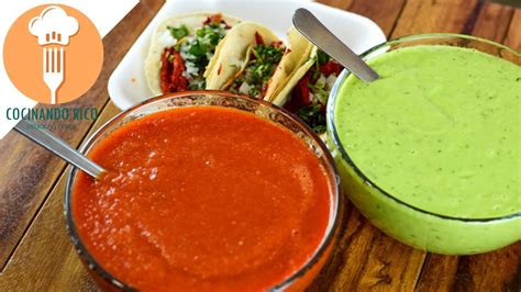 Salsas Taqueras Para Negocio Deliciosas Youtube