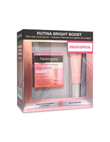 Farmacia Fuentelucha Neutrogena Pack Bright Boost Gel Crema 50 Ml