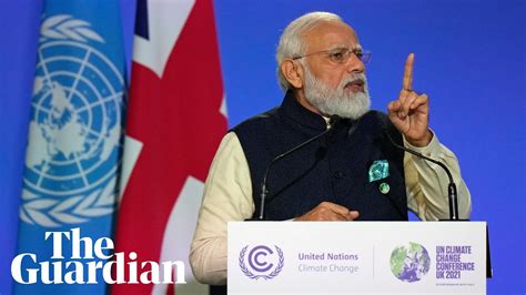 Narendra Modi Vows India Will Reduce Emissions To Net Zero By 2070