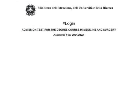 Test Medicina In Inglese IMAT 2024 Domande E Soluzioni Studenti It