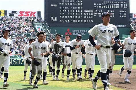 全国高校野球 本塁遠く 掛川西惜敗 攻め続け、最後まで粘り ／静岡 毎日新聞