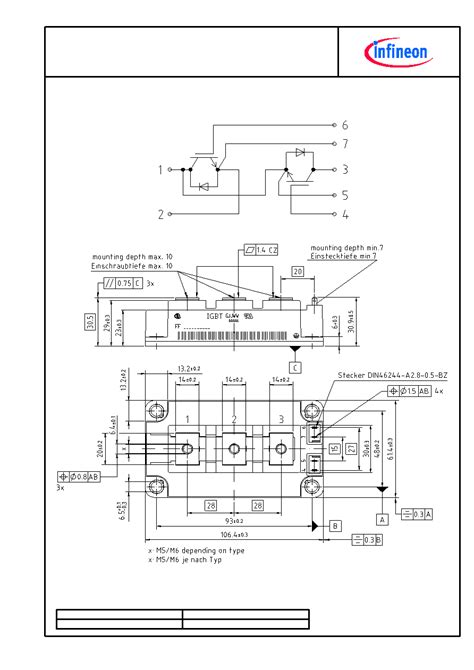 Ff R Ke Datasheet Pages Infineon Mm C Serien Modul Mit