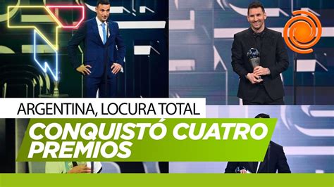 La Scaloneta ArrasÓ En Los Premios The Best Messi El “dibu” Scaloni