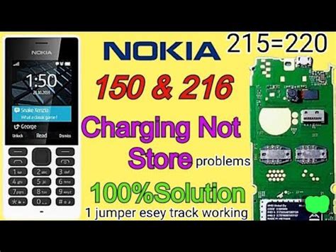 RM 1187 Nokia 216 Chargeng Not Store Nokia 215 Nokia 220 Charging Not