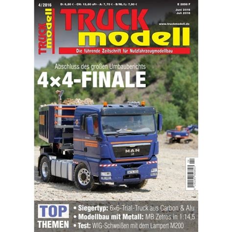 TruckModell Fachzeitschrift Hobby Freizeit Passion