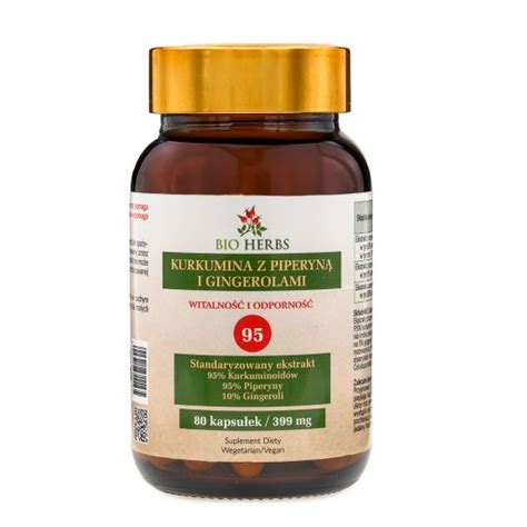 Kurkumina Piperyna Imbir Kurkuma Curcumin Allegro Pl