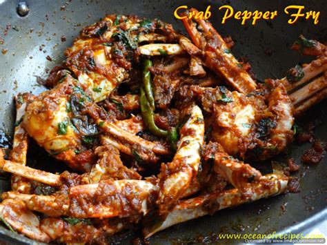 Crab Pepper Fry Nandu Milagu Varuval