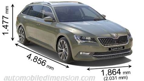 Dimension Skoda Superb Combi Volume Coffre Et Poids