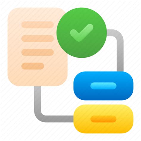 File Path Correct Checkmark Options Document Icon Download On