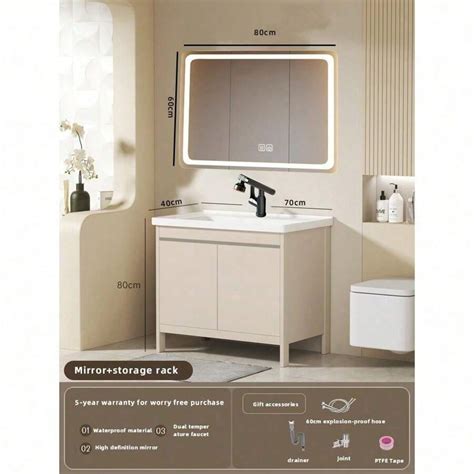 Bathroom Vanity With Sink Combo Set Modern Bathroom Sink Cabinet