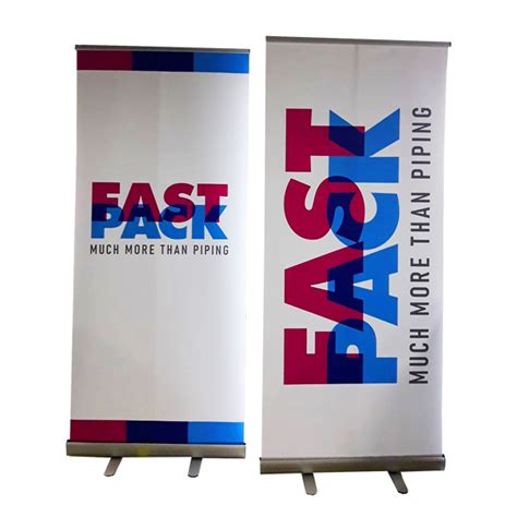 pendon roller en tela pvc  papel sintetico