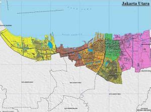 Peta Jakarta HD Lengkap: Pusat, Barat, Timur, Utara dan Selatan