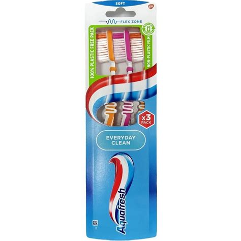 Aquafresh Clean Flex Everyday Clean Toothbrush Soft Medium