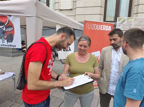 Izquierda Unida Inicia Una Campa A De Recogida De Firmas Para Salvar La