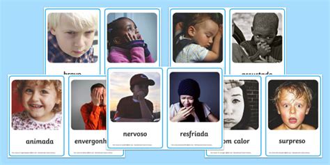 Imagens de Emoções Flashcards Teacher Made Twinkl