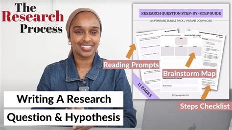 How To Write A Research Question Hypothesis Template The Research