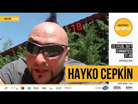 Hayko Cepkin Den Marina Arena Konseri Ncesi Mesaj Var Youtube