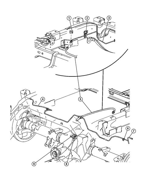 Dodge Dakota Brake Line Diagram