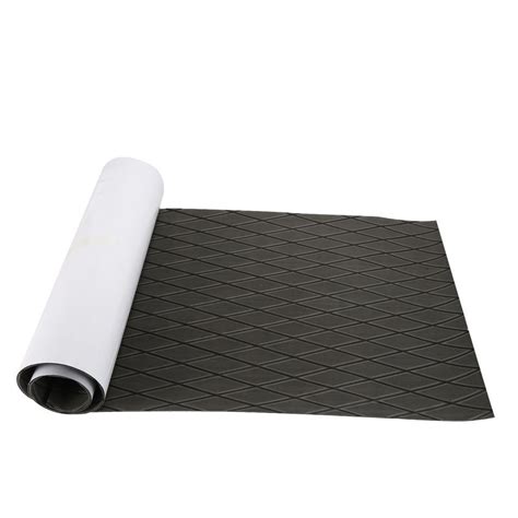 Tapis de sol en teck EVA mousse pont tapis de sol pont de gris foncé