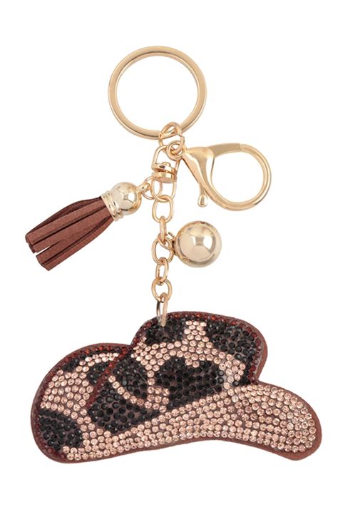 Cowboy Hat Keychain Lakes Luxury Spa