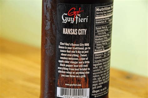 Guy Fieri Kansas City Barbeque Sauce (4/5) | BBQ Sauce Reviews | Best ...