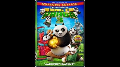 Kung Fu Panda 3 Dvd Unboxing Youtube