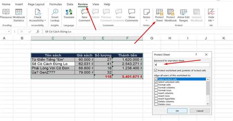 Hướng dẫn cách ẩn công thức trong excel 2019