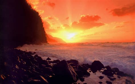 Kauai Sunset Wallpapers - Top Free Kauai Sunset Backgrounds ...