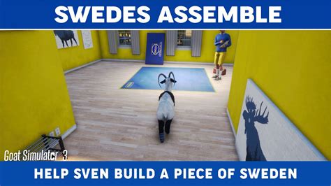 How To Help Sven Build A Piece Of Sweden Swedes Assemble Goat