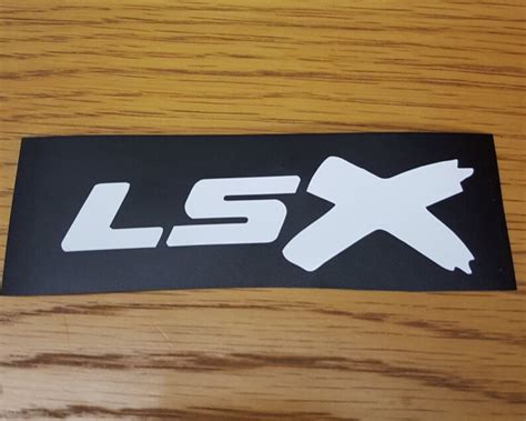 On Sale Lsx Decal Vinyl Decal Chevy Camaro Ls1 Yeti Etsy